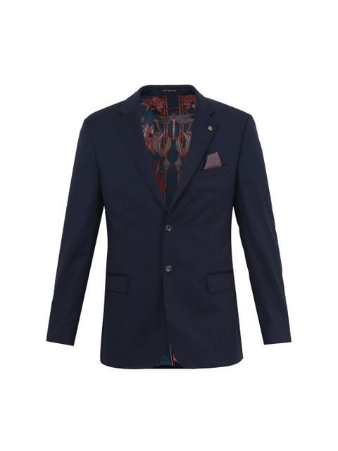 

Ted Baker Men Blue Lightweight Longline Outdoor Tailored Jacket