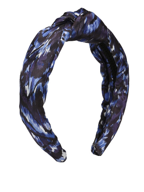 

Ted Baker Women Blue Printed Knoted Hairband