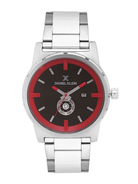 

Daniel Klein Men Gunmetal-Toned Analogue Watch 11277-1, Metallic