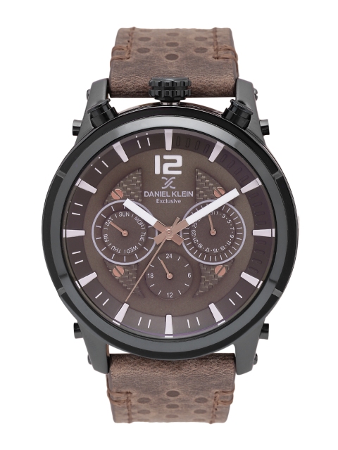 

Daniel Klein Men Brown Analogue Watch DK11378-3