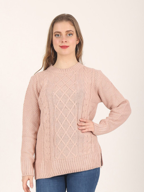 

NoBarr Women Pink Pullover