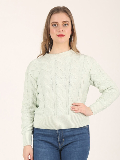 

NoBarr Women Green Pullover