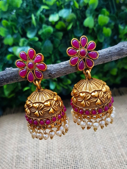 

GRIIHAM Multicoloured Contemporary Drop Earrings, Multi