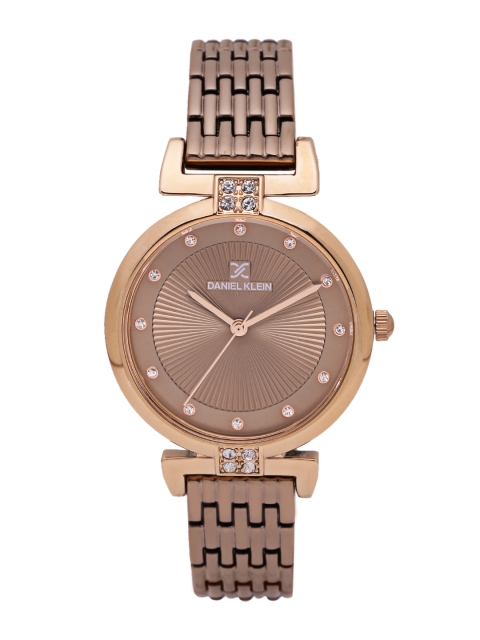 

Daniel Klein Women Copper-Toned Analogue Watch DK11416-4