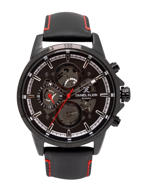 

Daniel Klein Exclusive Men Gunmetal-Toned Analogue Watch 11333-1, Metallic