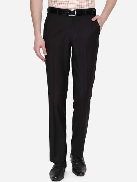 

JADE BLUE Men Black Trousers