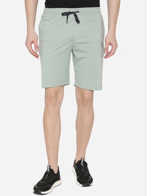 

JADE BLUE Men Green Outdoor Sports Shorts