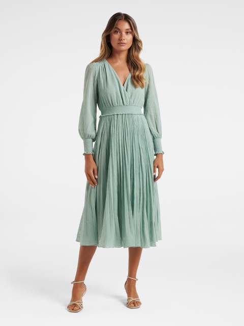 

Forever New Green Midi Dress
