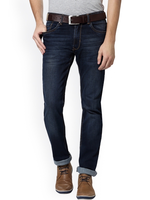 

Peter England Men Blue Slim Fit Mid-Rise Clean Look Jeans