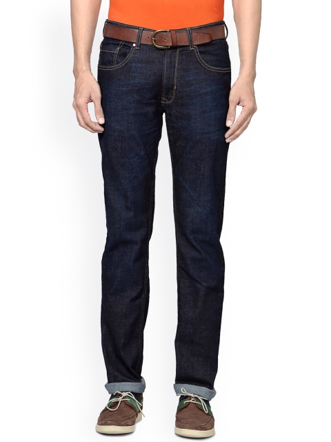 

Peter England Men Navy Slim Fit Jeans, Navy blue