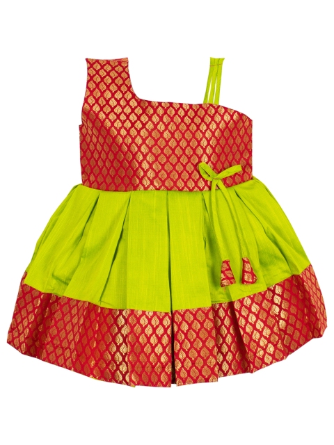 

AMIRTHA FASHION Green Ethnic Dress