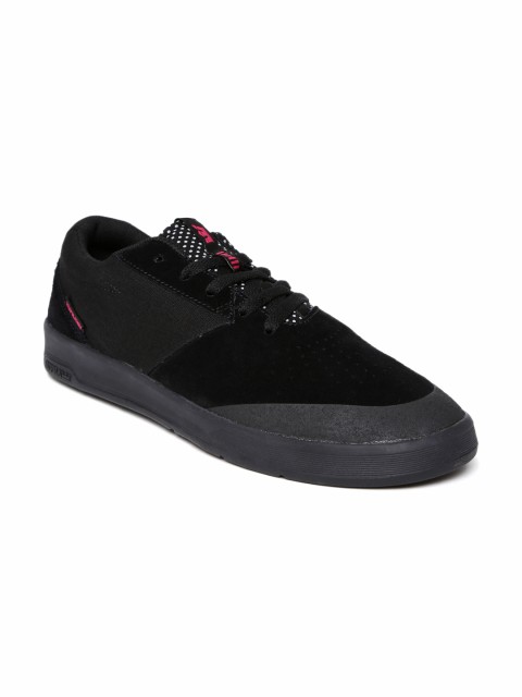 

Supra Men Black SHIFTER Suede Sneakers