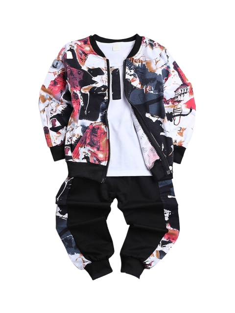 

Hopscotch Boys Multi Clothing Set, Pink