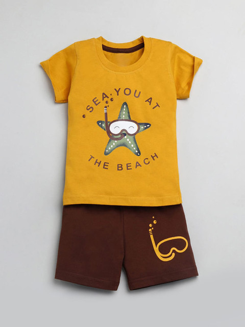 

Hopscotch Boys Yellow Clothing Set