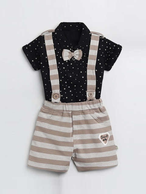 

Hopscotch Boys Multi Clothing Set, Beige