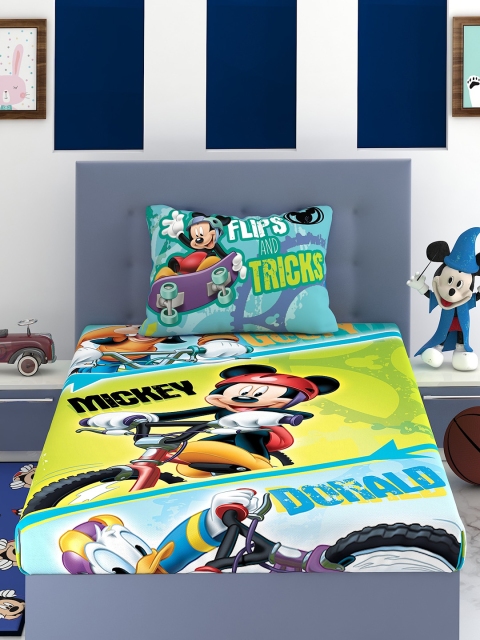 

Disney Unisex Kids Multi Bedsheets, Green