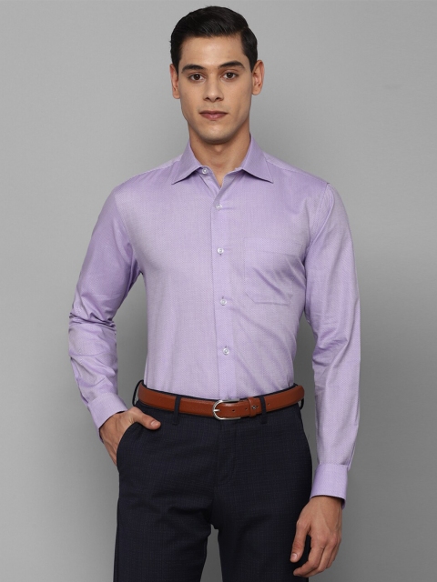 

Allen Solly Men Purple Slim Fit Formal Shirt