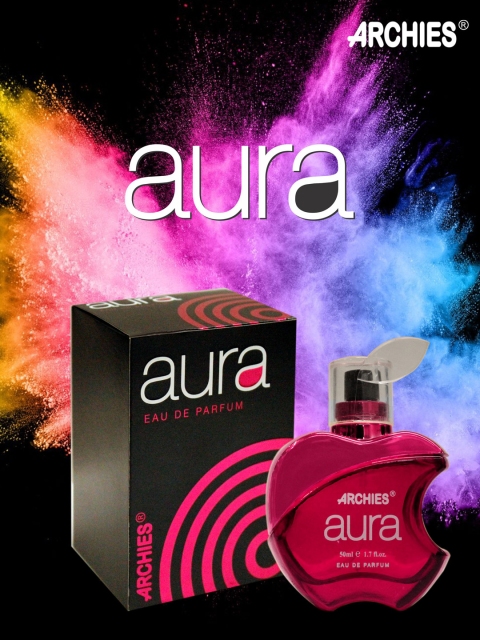 

Archies Pack Of 2 Paraben Free Aura Eau de Parfum - 50 ml, Multi