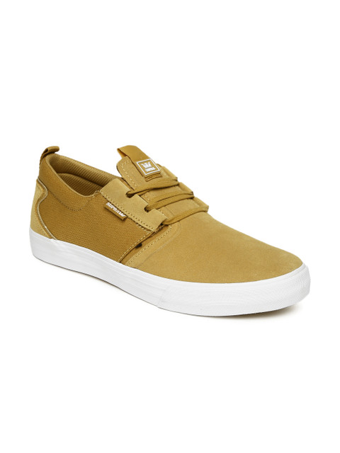 

Supra Men Mustard Yellow Sneakers