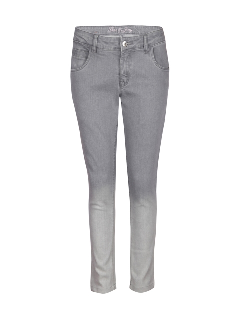 

Gini and Jony Girls Grey Mid-Rise Clean Look Jeans