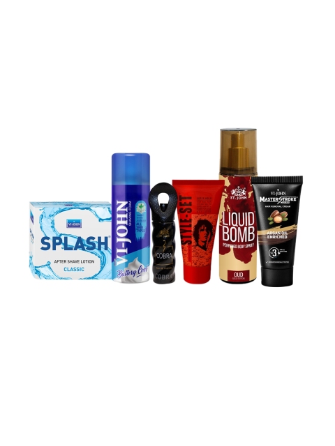 

VI-JOHN Men Grooming Kit 365 ml, Multi
