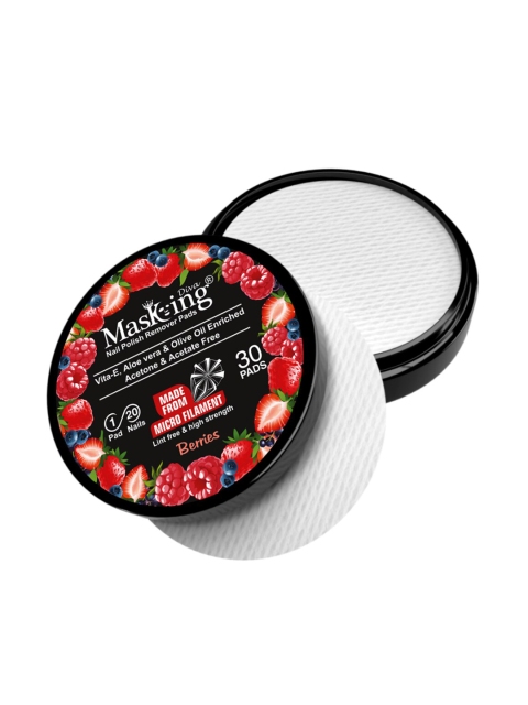 

MasKing Pack of 4 Purifying Facial Mask and Nail Polish Remover Combo, Multi