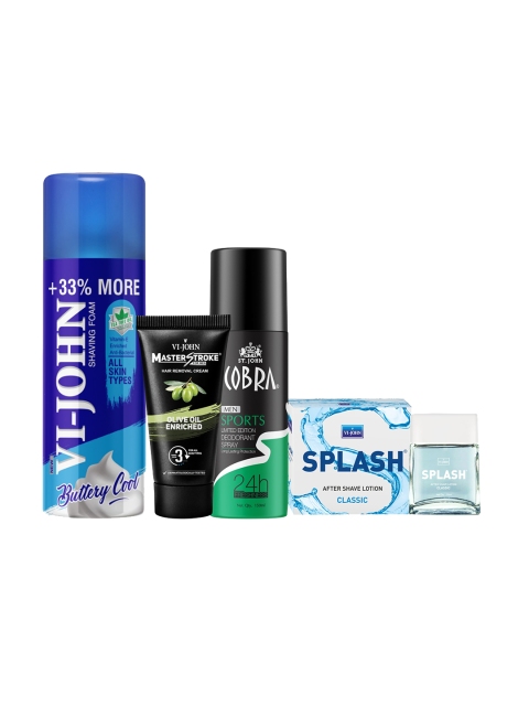 

VI-JOHN Men Grooming Kit 660 ml, Multi