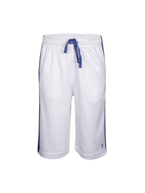 

Gini and Jony Boys White Solid Shorts