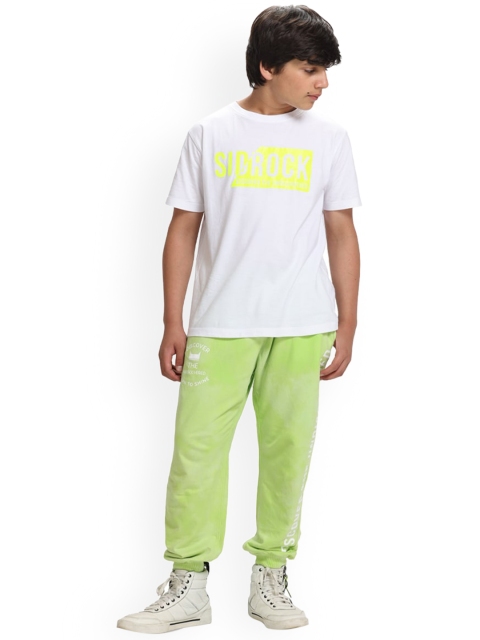 

SIDROCK Boys White Clothing Set