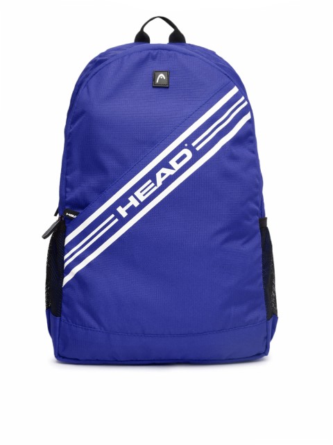 

Head Unisex Blue Brand Logo Backpack