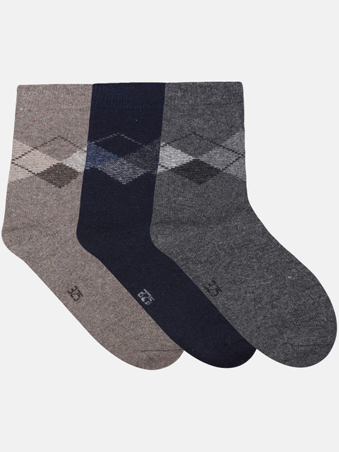 

NEXT2SKIN Men Pack of 3 Assorted Above Ankle Socks