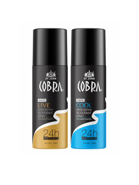 

St. John Pack Of 2 Multi-Coloured Deodorant