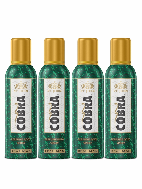 

St. John Set Of 4 Cobra Perfume Body Spray 100 ml Each, Multi