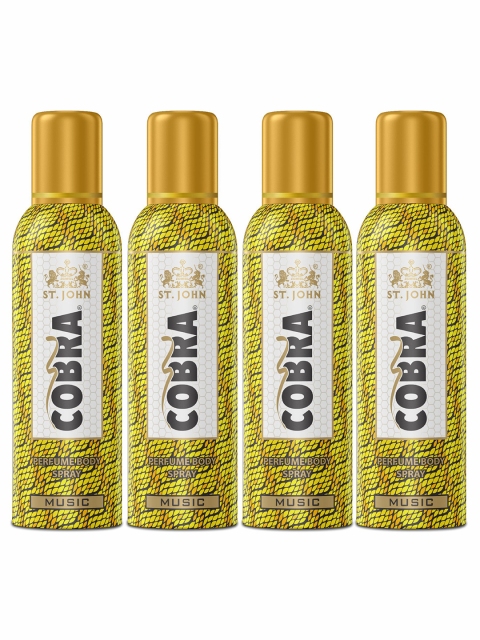 

St. John Pack Of 4 Multi-Coloured Deodorant
