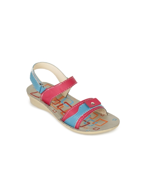 

Liberty Unisex Kids Pink Printed Slip-On Sneakers