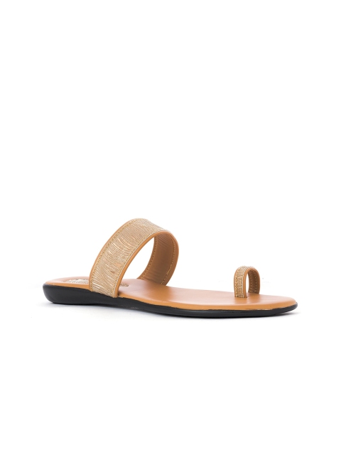 

Khadims Women Beige One Toe Flats