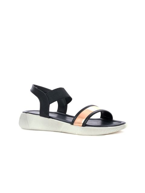 

Khadims Women Rose Gold Open Toe Flats
