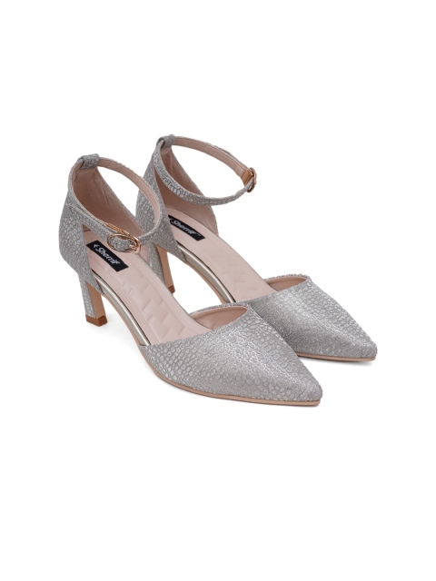 

Sherrif Shoes Gold-Toned Party Kitten Pumps