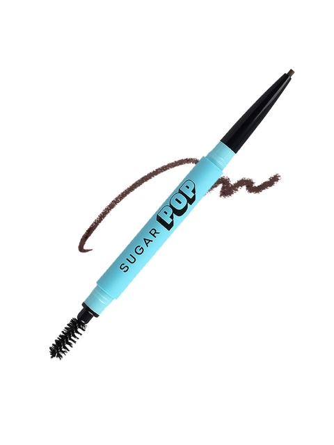 

SUGAR POP Long-Lasting Brow Shaper with In-Built Spoolie - Walnut, Brown