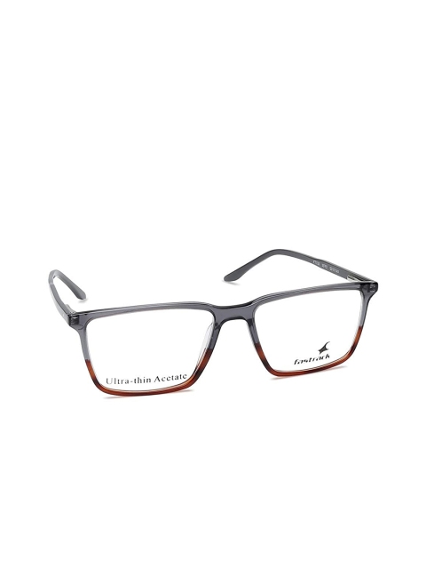 

Fastrack Unisex Grey & Brown Full Rim Square Frames