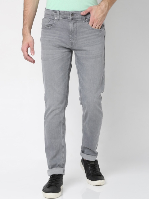 

SPYKAR Men Grey Light Fade Cotton Jeans