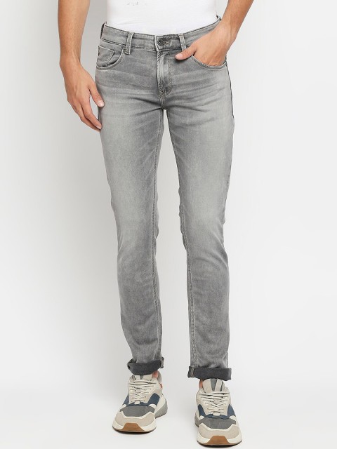 

SPYKAR Men Blue Slim Fit Low Distress Jeans