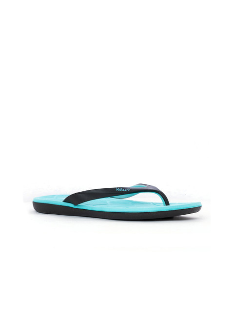 

Khadims Women Blue & Black Thong Flip-Flops