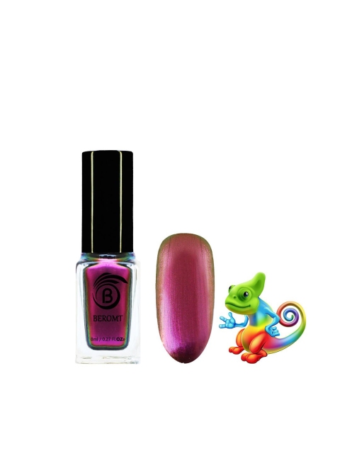 

BEROMT Women Pink Multichrome Nail Polish