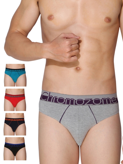 

Chromozome Men Pack of 5 U Briefs WS2, Grey