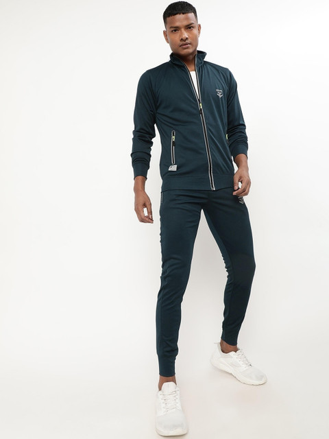 

Sports52 wear Men Solid Training Tracksuit, Teal