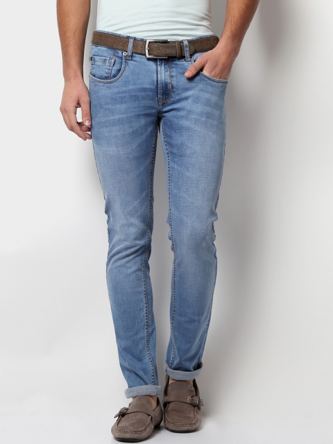 

Peter England Men Blue Slim Fit Mid-Rise Clean Look Jeans