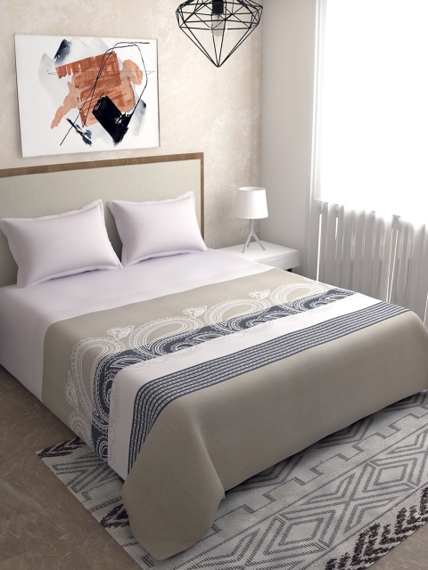 

Salona Bichona Unisex Grey Bedsheets