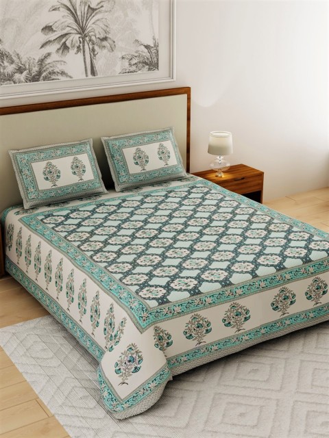 

Salona Bichona Unisex Blue Bedsheets