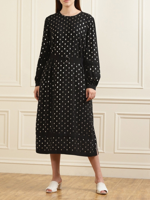 

Ted Baker Black Sheath Maxi Dress